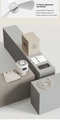 Rechargeable Camping Ceiling Fan Light