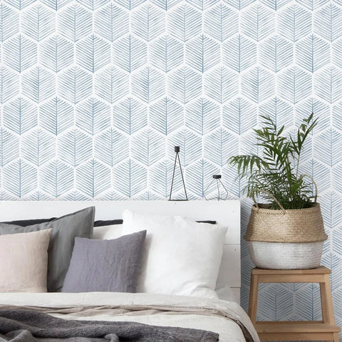 Modern Geometric Peel and Stick Wallpaper