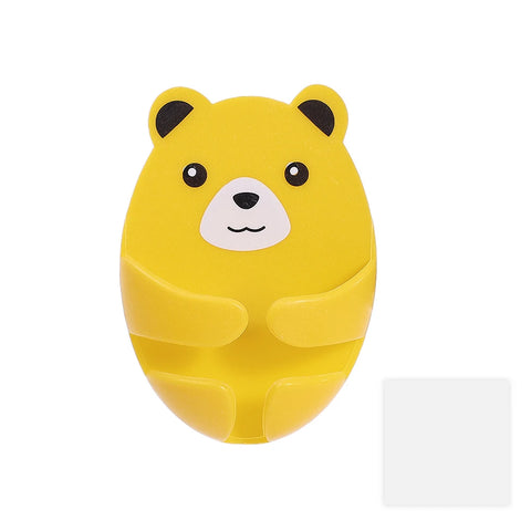 4PCS Bear Plug Holder Hook