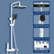 Digital Rainfall Brass Shower