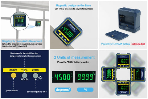 LevelMag Digital Gauge
