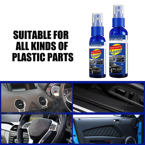 Car Plastic Parts Polish