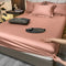 Luxury Glossy Cotton Fitted Bed Sheet