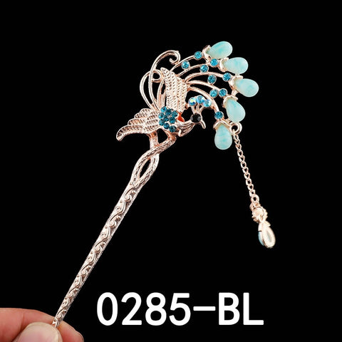 Crystal Antique Hair Stick