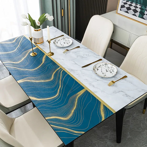 MarbleGuard ProShield: Waterproof Decorative Table Mats