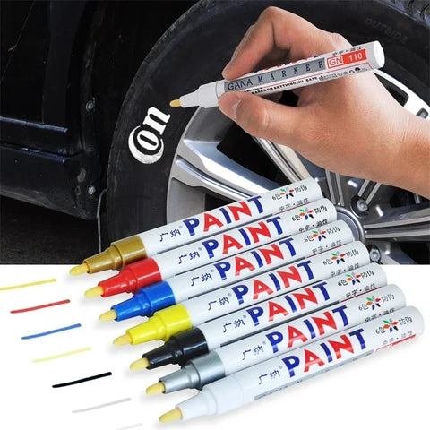 10 Color Car Scratch Touch Up Pen
