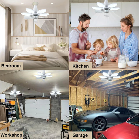 2-In-1 Ceiling Fan Light