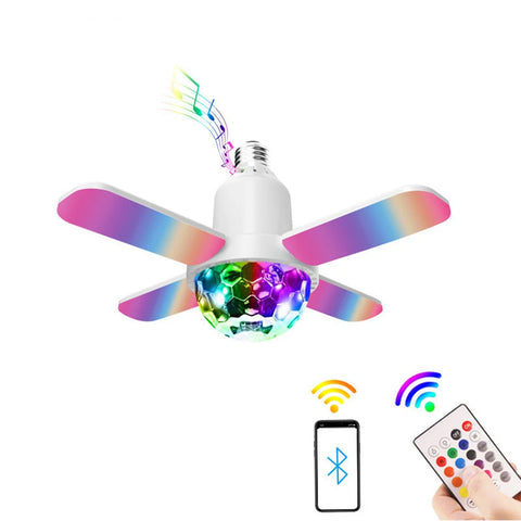 Four Leaf Disco Light Ball