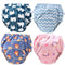 4PCS/Set Reusable Baby Diaper