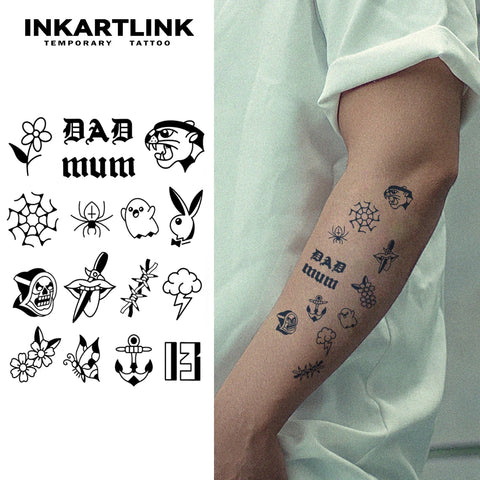 Temporary Tattoo Stickers