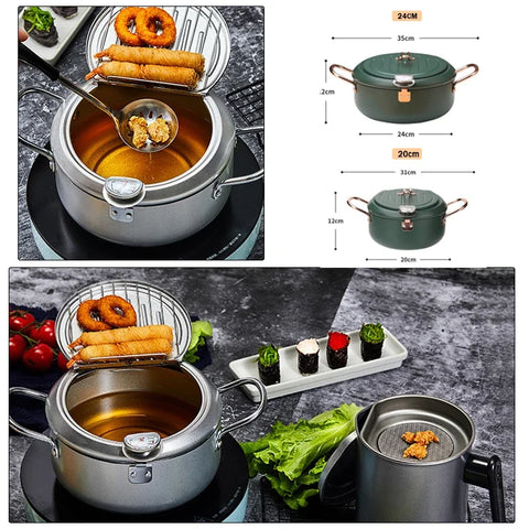 Deep Frying Pot