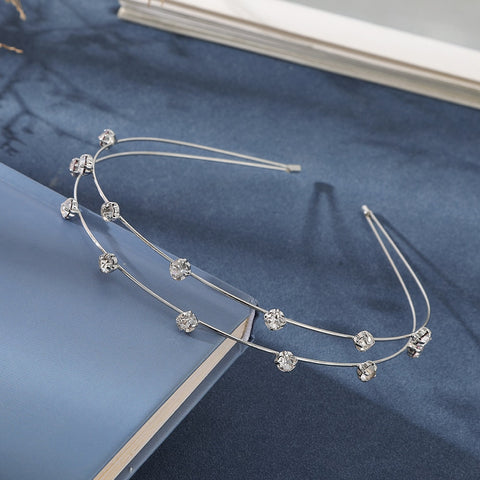Metal Gold Silver Headband