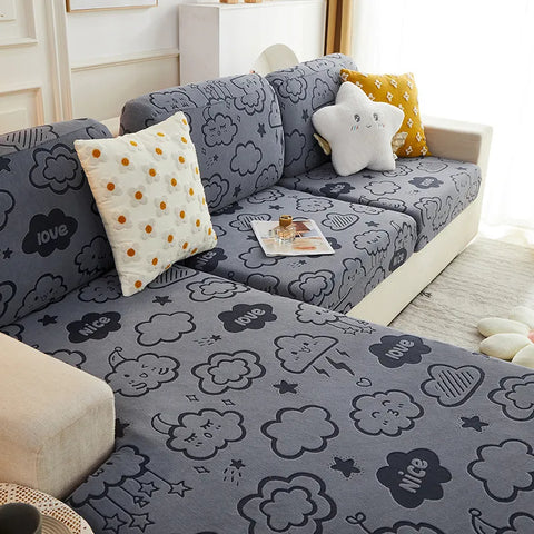 One Size Elastic Sofa Cover