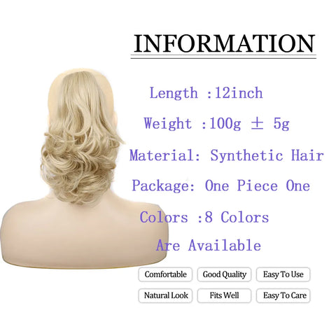 20 Inch Synthetic Claw Clip