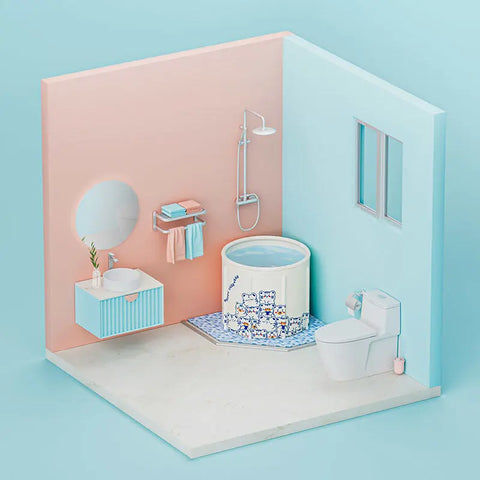 Foldable Bathing Tub