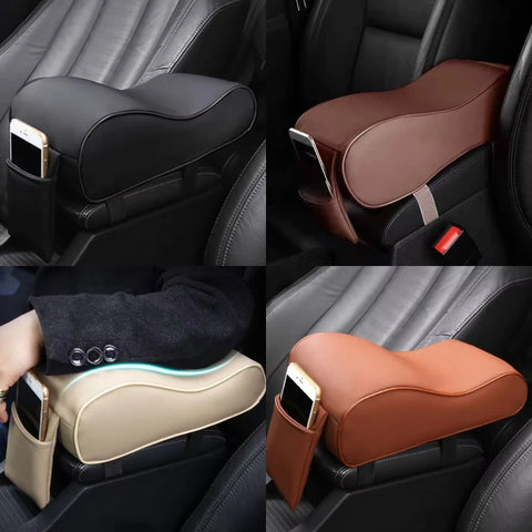 ComfortDrive Deluxe PU Leather Car Armrest