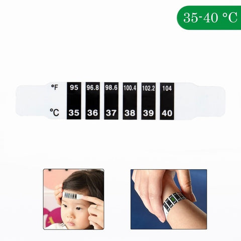 10/20PCS Thermometer Sticker Strip