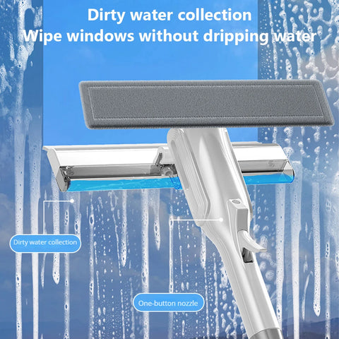 Window Water-Scraping Cleaning Tool