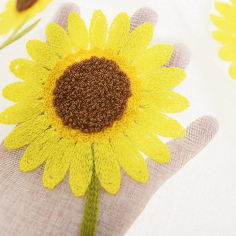 Sunflower Half Curtain