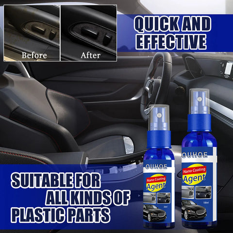 Car Plastic Parts Polish