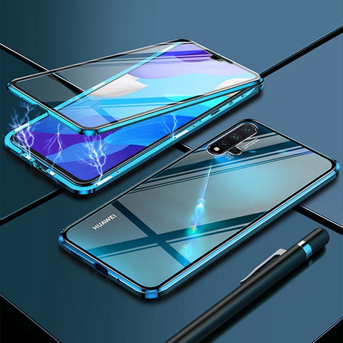 360 Protection Metal Magnetic Case For Huawei