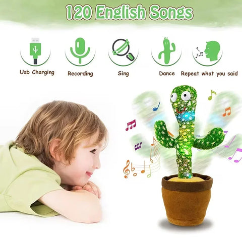 DanzuCactus Singing Dancing Toy