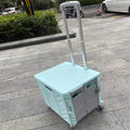 75L Portable Shopping Cart Trolley