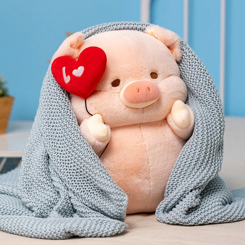 Kawaii Angel Pig Plush Doll