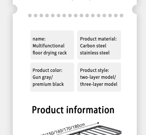 Multifunctional Folding Rack