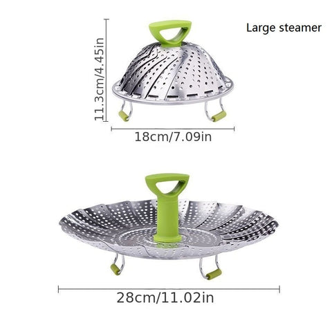 Stainless Steel Folding Steamer