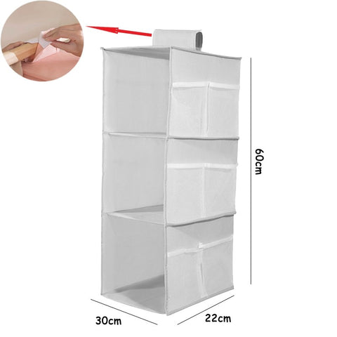 Wardrobe Hanging Clothes Organizer