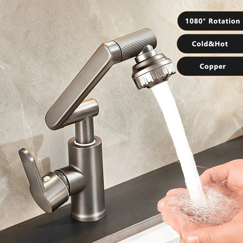 Rotating Sink Faucet– Leccio - Small improvements in life