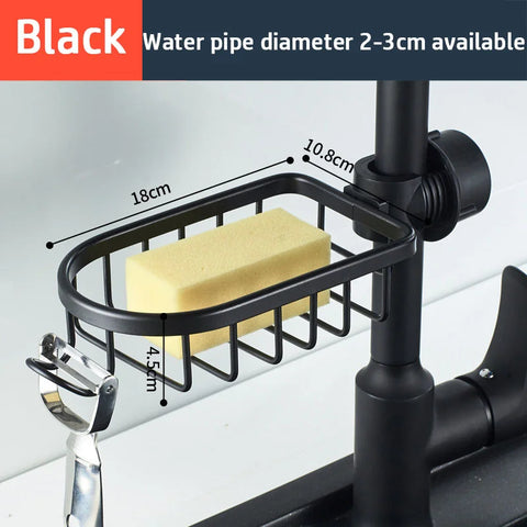 Kitchen Sink Sponge Drain Rack
