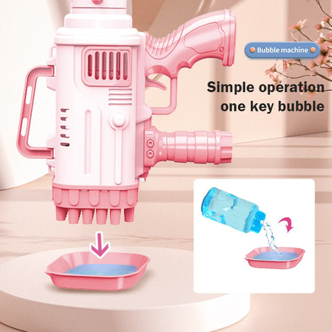 32 Holes Bubbles Gun
