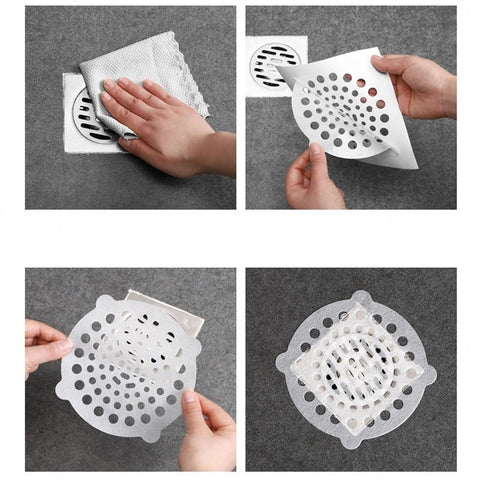 20PCS Disposable Bathroom Floor Drainer
