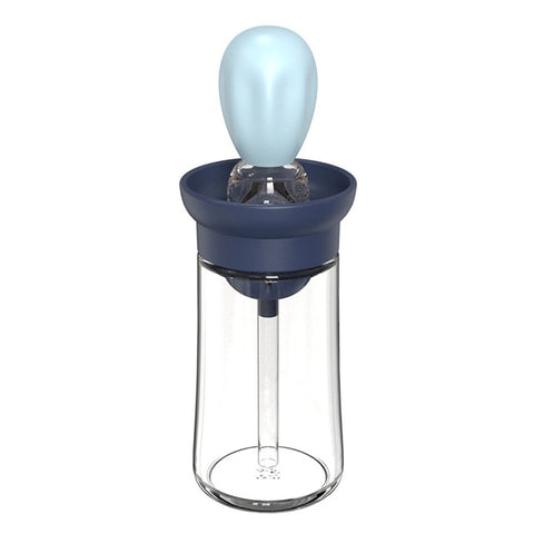 2-in-1 Kitchen Silicone Brush Oil Bottle