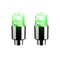 2/4PCS LED Colorful Wheel Tire Valve Cap