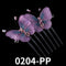 Exquisite Colorful Butterfly Hair Comb Pin