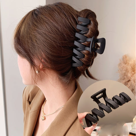 Rhinestone Metal Hair Claw