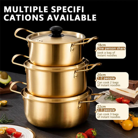 Stainless Steel Ramen Noodle Pot