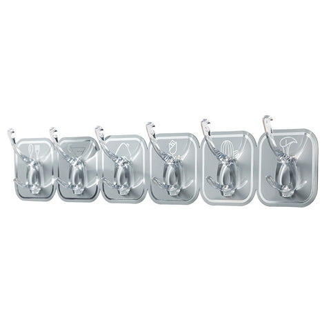 6PCS Self Adhesive Wall Hook