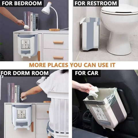 Kitchen Folding Trash Can