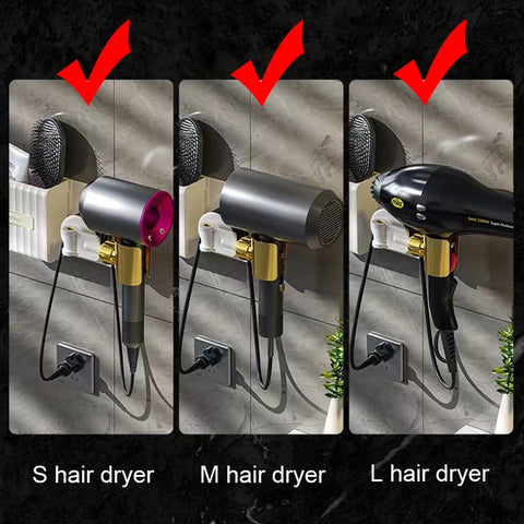Hair Dryer Holder Organizer