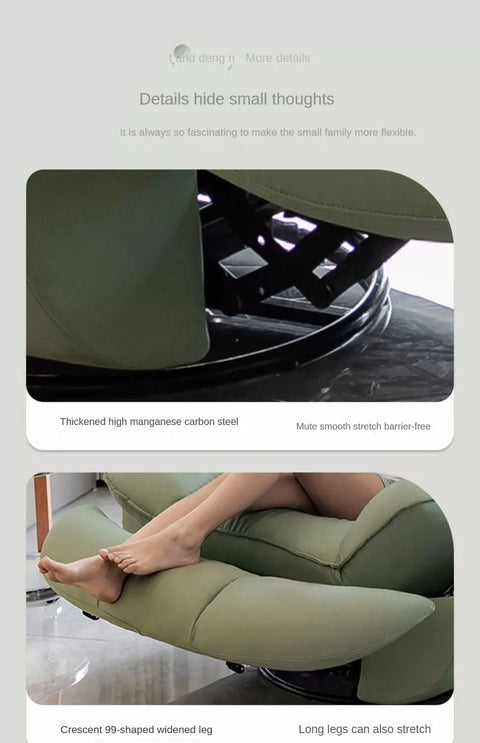 Electric Heating Massage Recliner Armchair Sofa