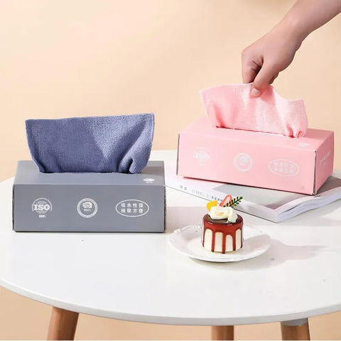 20PCS/Box Reusable Microfiber Towel