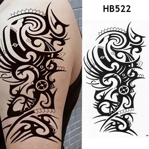 Big Arm Sleeve Tattoo