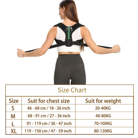 Adjustable Back Shoulder Support
