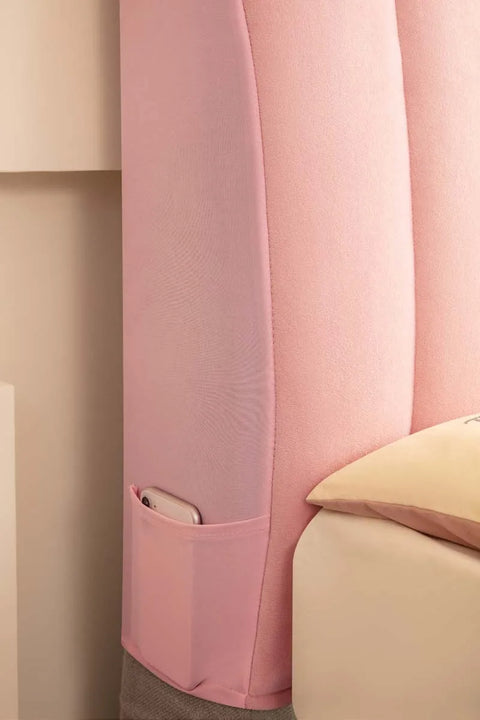 Plush Quilted Bed Headboard Cover