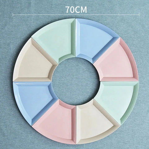 12PCS Plate Set
