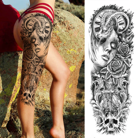 Full Arm Temporary Tattoos